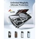 thumbnail image 3 of Funda de teléfono ESR para iPhone 16 Pro Max con funda MagSafe Clear, 3 of 9