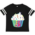 thumbnail image 3 of Inktastic 5th Birthday Cupcake Boys or Girls Toddler T-Shirt, 3 of 5