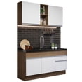 thumbnail image 1 of Cocina Integral MADESA 150cm Marrón/Blanco Glamy, 1 of 5