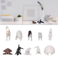 thumbnail image 5 of Arctic Animal Model Set Kid Funny Arctic Reindeer White Whale Bear Walrus Figurine Toy Decoration, 5 of 6