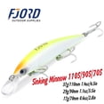 thumbnail image 2 of FJORD 110S 37g 90S 29g 70S 17g Peces de hundimiento pesado Señuelos de pesca Agua salada Agua dulce Casting largo Mar Cebo artificial Jerkbait Dengxun unisex, 2 of 2
