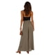 thumbnail image 2 of Pantalones fluidos Sonducket Moda de mujer Lino verde s, 2 of 6
