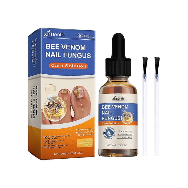Bee Venom Nail Fungus Care Solution, Bee Venom Nail Repair Serum, Extra Strength Nail Repair Solution, Fungal Nail Serum