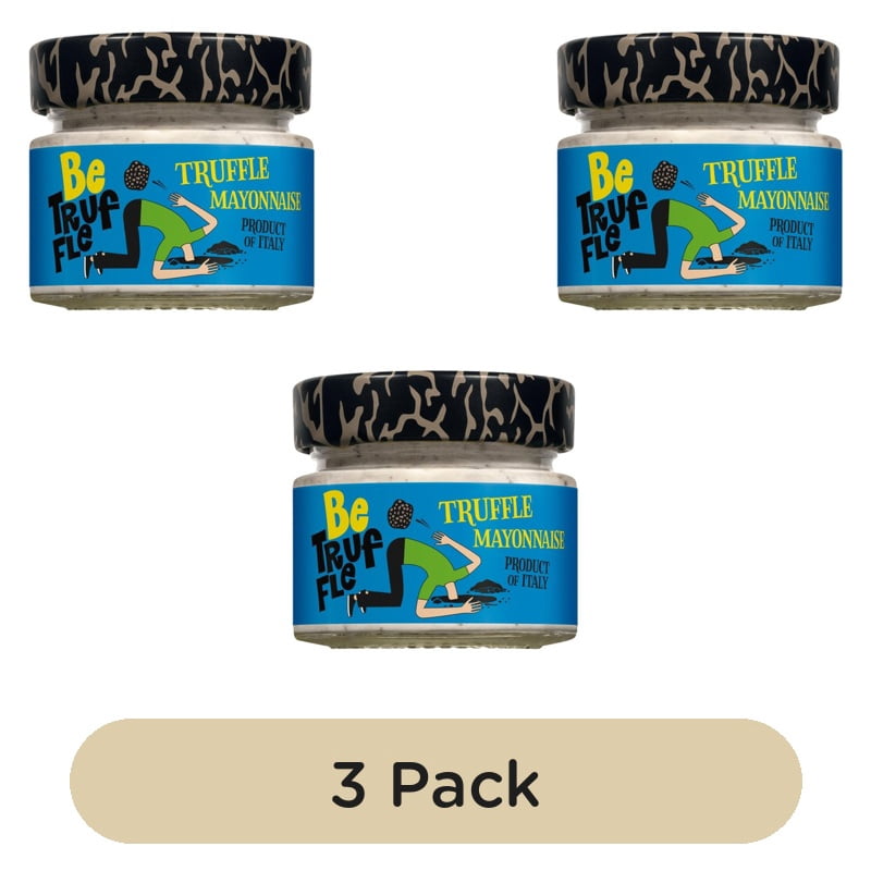 Be Truffle Truffle Mayonnaise 80g, British Import (Pack of 3)