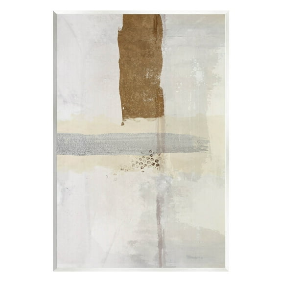 Contemporary Brushed Composition Abstract Graphic Art Unframed Art Print Wall Art