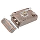 thumbnail image 1 of Matsuzay Cerradura de puerta de bronce rojo de acero inoxidable con acero de alta resistencia para seguridad en exteriores Cerraduras de hardware Derecho con borde, 1 of 6