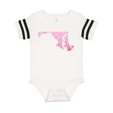 

Inktastic Maryland Silhouette Mandala Gift Baby Boy or Baby Girl Bodysuit