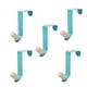 thumbnail image 2 of 5 ganchos multifuncionales para puertas de armarios, sin perforaciones, para abrigos y batas. Azul, 2 of 5