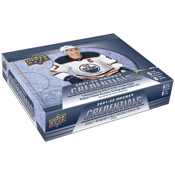2021-22 Upper Deck Credentials Hockey Box