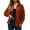 Red, variant on mihongmao Sales Today Clearance, Winter Jackets for Women Women Fashion Cardigan Blouse Corduroy Loose Jacket Jacket,Womens Tops Plus Size Black M