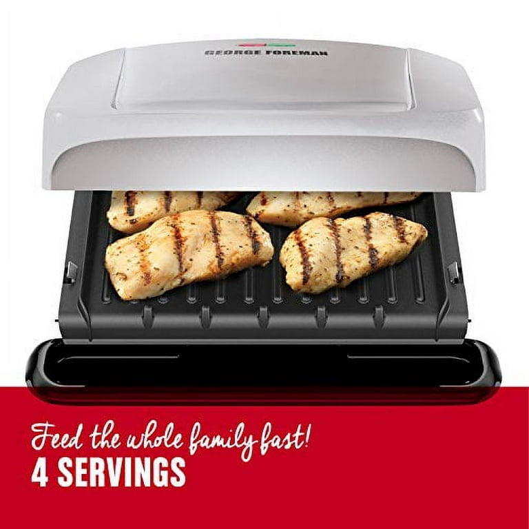 George Foreman Contact Smokeless - Ready Grill, Family Size (4-6 Servings),  GRS6090B-1 Breakfast Machine Sanwich Maker - AliExpress