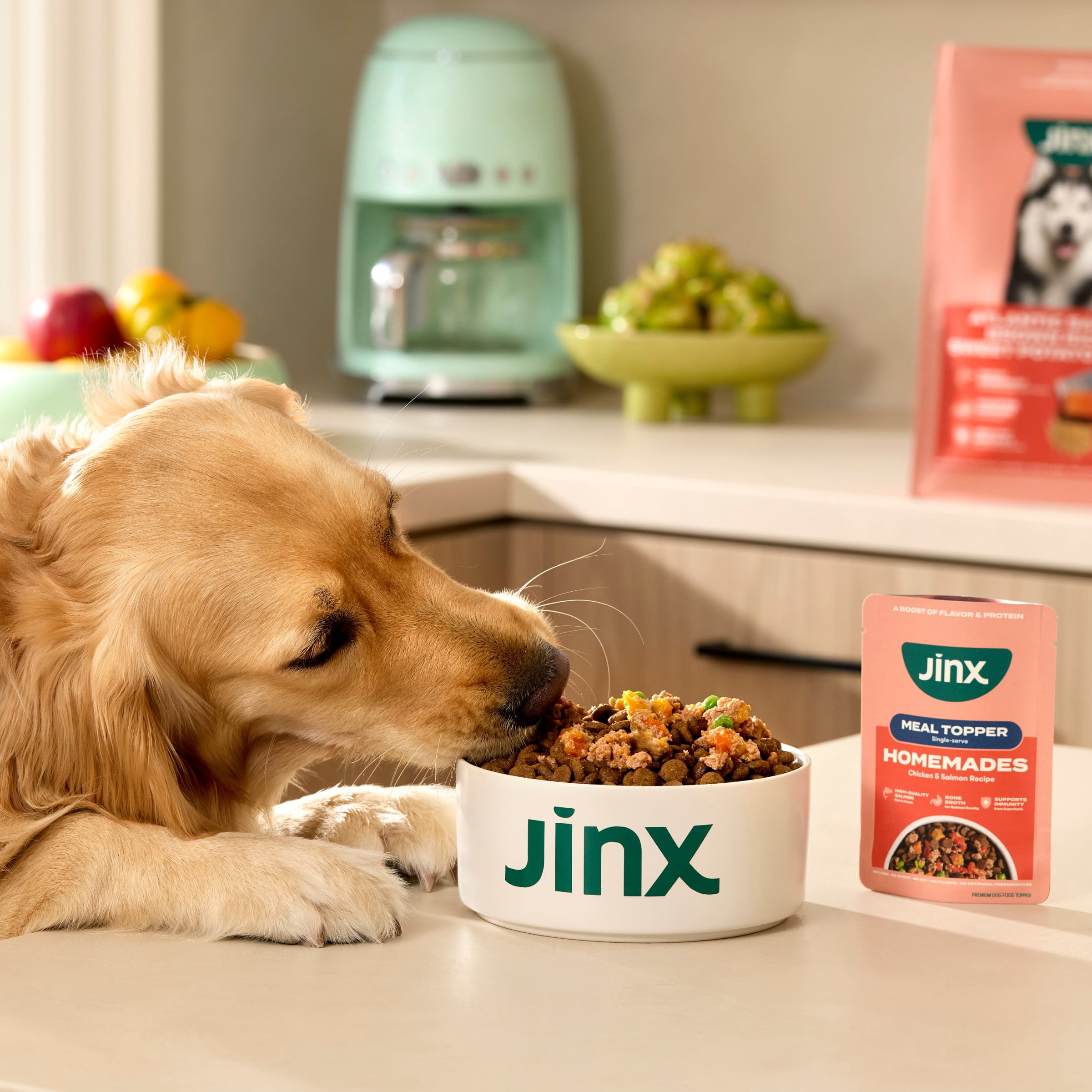 Jinx Homemades Single Serve Value Pack Wet Natural Dog Food, Grain-Free, 3 oz Variety Pack 18ct Pouch