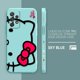 thumbnail image 3 of Case For Samsung Galaxy A91 A73 A72 A71 A53 A52 A51 A42 A33 AO3S 4G 5G Simple Liquid silicone Case Line Art Hello K-Kitty Cat, 3 of 5
