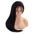thumbnail image 7 of XIAQUJ Natural Brazilian Full Lace Human Hair Wigs Glueless Full Lace Front Wig Wigs for Women Black, 7 of 7
