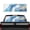 Blue Gold Marble Pattern, variant on Uourmeti Blue Gold Marble Pattern Truck Back Window Decal 66.9 x 22.4 Inch Truck Rear Window Decal for Most Pickup Trucks, Vinyl Perforated Car Rear Windshield Sunshade