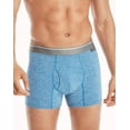 Hanes Ultimate Men's Trunk Underwear, MoistureWicking, 3Pack Assorted