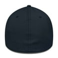 thumbnail image 4 of Men's Levelwear Black Pittsburgh Penguins Rise Flex Hat, 4 of 4