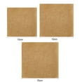 thumbnail image 5 of 200Pcs Burger Patty Paper Meat Separator Waterproof Oil-proof Square/Round Wax Paper Multipurpose Disposable Hamburger Sheets BBQ Meat Press Paper Kitchen Supplies-12cm,Square,Brown, 5 of 8