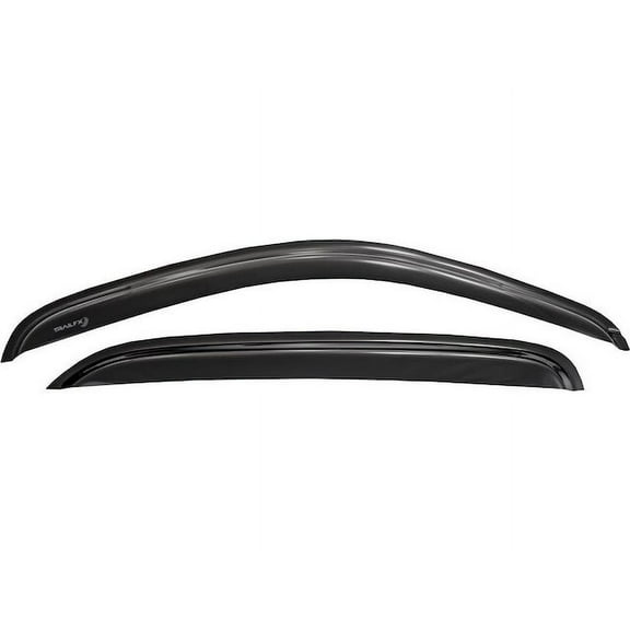 Front Side Window Deflector Set of 2 - Compatible with 1996 - 2020 Chevy Express 3500 1997 1998 1999 2000 2001 2002 2003 2004 2005 2006 2007 2008 2009 2010 2011 2012 2013 2014 2015 2016 2017 2018