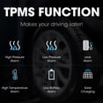 thumbnail image 3 of Tpms Para Camiones Sistema de monitoreo de presión de neumáticos TPMS para camión solar con 6 sensores externos, 3 of 9