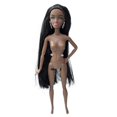 thumbnail image 1 of 12inch Miniature Nude Doll Dollhouse Figure Playset Black Skin Popular Community Games for Toddlers Girls Preschools heqiyong toy, 1 of 2