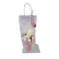 thumbnail image 4 of Ramo de flores de ganchillo con luces, adorno de regalo hecho a mano, flores artificiales Rosa, 4 of 9