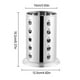 thumbnail image 5 of Injueey Soporte de almacenamiento de cubiertos versátil para cocina, organizador de palillos de acero inoxidable y resistente al óxido Organizadores de utensilios de cocina No poroso, 5 of 6