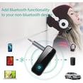 thumbnail image 2 of 2 In 1 Transmitter Receiver with Noise Cancelling Bluetooth 5.0 Receiver for Car Upgraded Aux Bluetooth Adapter 3.5mm Answer Calls for Home Stereo System Headphones Speakers, 2 of 6