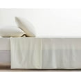 thumbnail image 5 of Chezmoi Collection Extra Soft Bed Sheets Set, Double Brushed Microfiber 14-Inches Deep Pockets, 4-Piece Sheet Set, California King, Ivory, 5 of 8