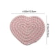 thumbnail image 3 of Posavasos de algodón, decoraciones navideñas, San Valentín, forma de corazón, algodones aislantes del calor, almohadillas tejidas de aislamiento térmico, decoraciones de Halloween, decoración de otoño, 3 of 6