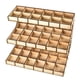 thumbnail image 2 of Organizador Del Soporte Del Modelo Del Estante De Almacenamiento Del Estante De De De dibujar Del De Bricolaje - 3 capas de 54 rejillas Yotijar Estante de pintura de madera, 2 of 8