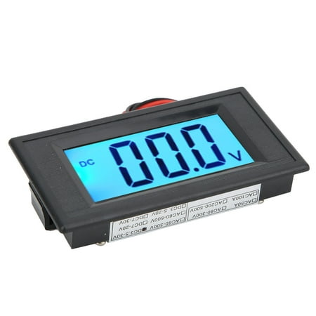 

Voltage Monitor With Backlight Accessory Convenient To Carry High Accuracy Exquisite Workmanship LCD Voltmeter Home Audio For Recording Studio Half