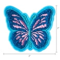 thumbnail image 6 of Pen+Gear Chenille Patch Stickers, 4 Count, Butterflies and Flowers, For Backpacks, Lunch Kits and Students, 6 of 6