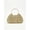 Metallic Gold, variant on REMANLAND Women's Satin Pleated Fan Shape Evening Clutch Purse, Gold