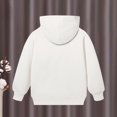 thumbnail image 4 of Kids Solid Hoodie Pullover Hooded Sweatshirt Long Sleeve Pockets Soft Casual Cute Tops, 4 of 6
