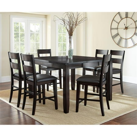 espresso counter cherry victoria dining piece height