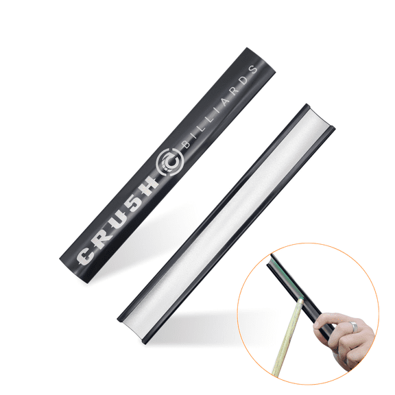 Cru5h Billiards Stainless Steel Pool Cue Tip Shaper - Multifunctional Tool for Rapid Repair, Shaping & Polishing - Billiards Accessories for Enthusiasts