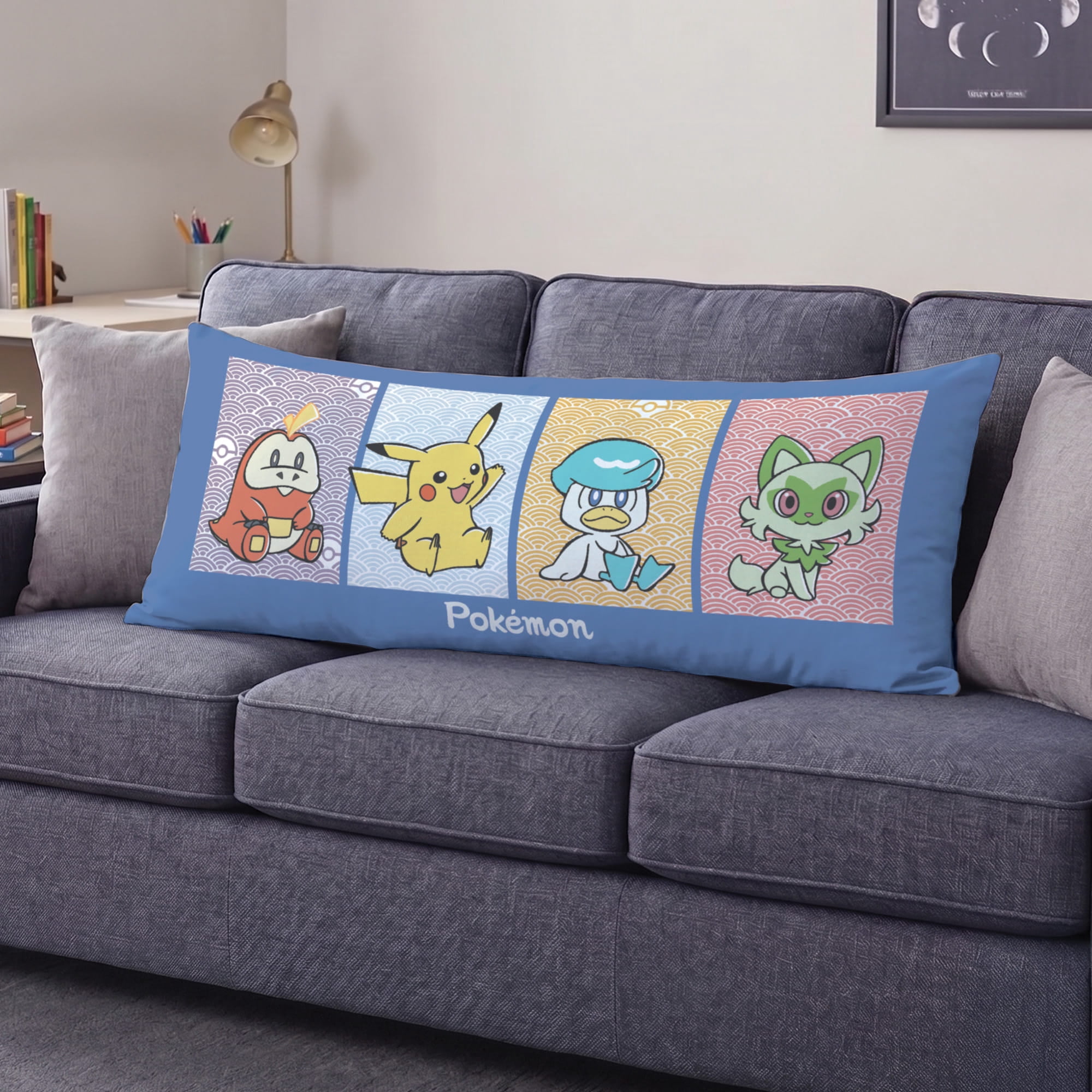 Pokemon Wagara Wow 20x48 Body Pillow