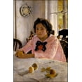 thumbnail image 1 of 24"x36" Gallery Poster, Girl with peaches. Portrait of V.S.Mamontova by valentin serov, 1 of 1