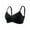 Black, variant on Wirefree Seamless Bras for Women Side Support Sag Lift Full Coverage Everyday Bralette