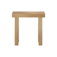 thumbnail image 3 of Now Furniture Side Table for Living Room, Farmhouse Style Solid Wood End Table, Blonde Wirebrush, 3 of 9