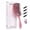 Pink, variant on Daily Gard Detangling Hair Brush, Wheat Straw & Nylon Soft Bristles, Wet Dry No Pull Anti Frizz Professional Styling Hair Brush, Black