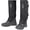 Black, variant on Snake Gaiters for Hunting: Durable Snake Guards, Snake Gaiter Leggings for Men & Women, Snake Bite Protection for Lower Legs, Snake Proof Gaiters with Adjustable Size