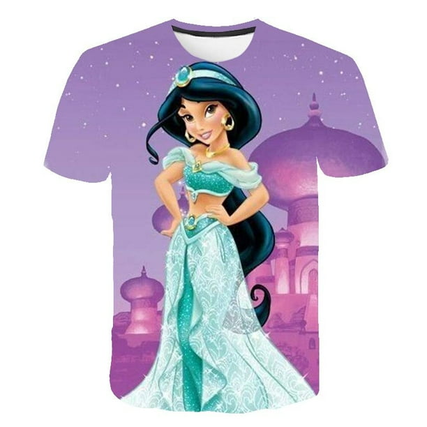 Año 2023, camisetas de jazmín para niños y niñas, camisetas de verano de manga corta para niños, camisetas de jazmín, ropa informal de dibujos animados para niños de 1 a 14 años, T-Shi11T Gao Jinjia LED