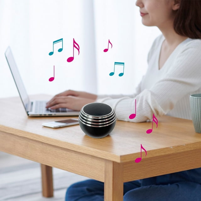 LSLJS M9 Cross-Border Mini Bluetooth Small Speaker Paired Subwoofer Portable Wireless Voice High Volume Portable Audio, Wireless Bluetooth