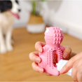 thumbnail image 2 of Juguete de cocodrilo para perros, bola de fugas, palo molar, cepillo de dientes para perros, paquete de 2 (rosa, verde) TUNC Sencillez, 2 of 5