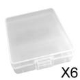 thumbnail image 1 of 6x Caja de Almacenamiento de Batería Caja de Soporte de Batería Caja para 2 Uds Batería de 9V 6 piezas, 1 of 8