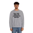 thumbnail image 4 of Construction Worker Sweatshirt Gifts Crew Neck Shirt Long Sleeve Unisex, 4 of 5