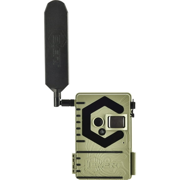Covert Scouting Cameras Interceptor Solar Cellular Trail Camera with GPS, 32‑Megapixel 2K Video, CC0234