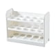 thumbnail image 1 of Contenedor de huevos de 3 niveles, organizador de huevos para nevera, soporte para huevos para cajón de encimera, 1 of 5